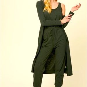 Jumper Loungewear with Duster